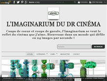 Tablet Screenshot of imaginariumdudocteurcinema.com